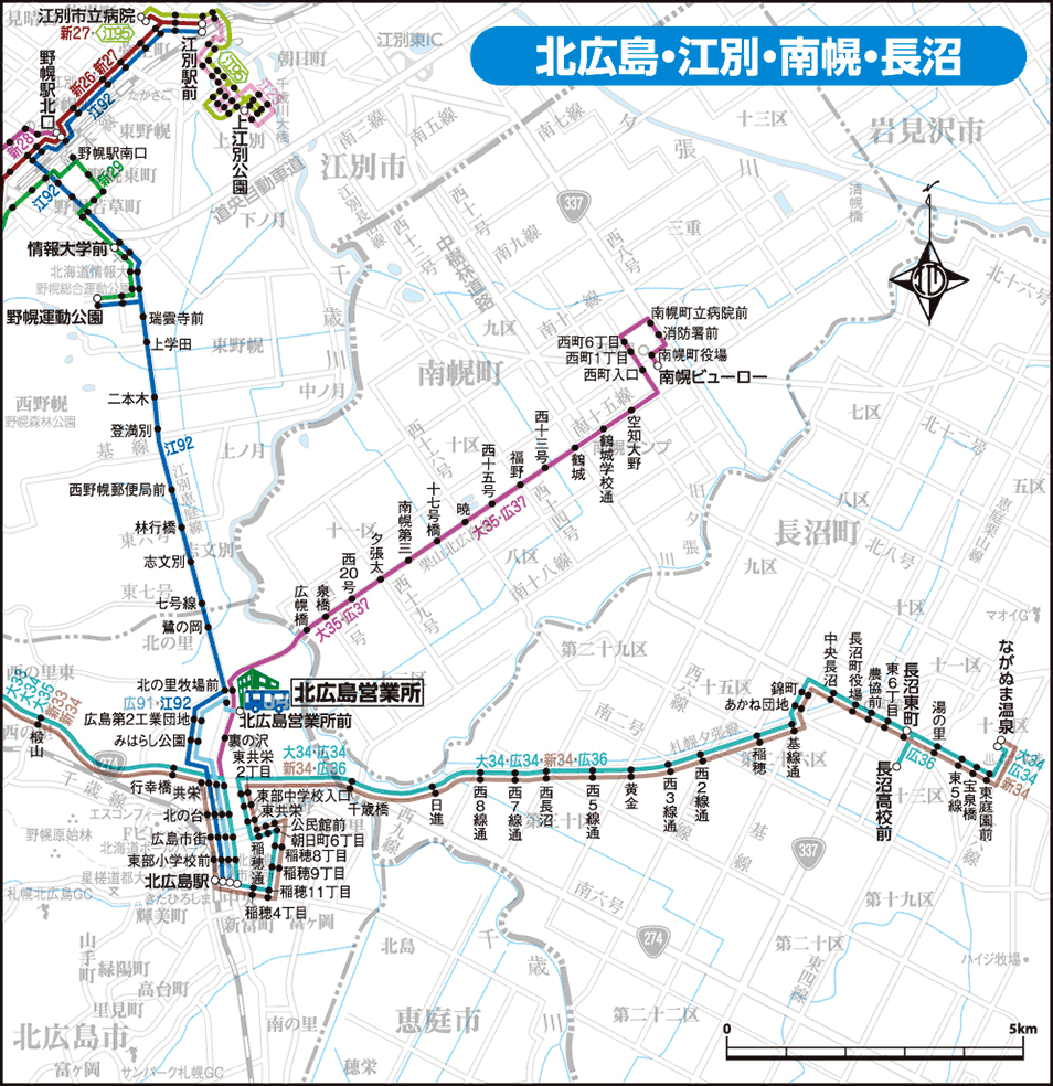 バス 路線 図