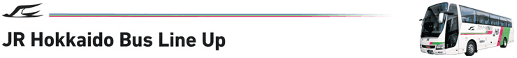 JR Hokkaido Bus Line Up
